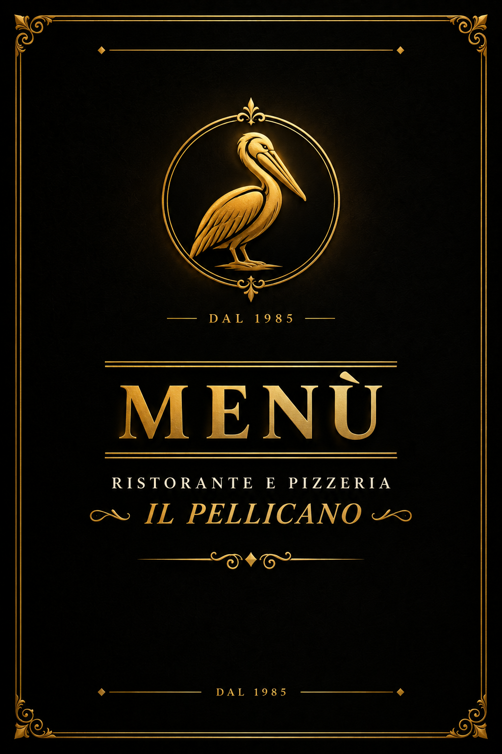 IL PELLICANO Menù - Pagina 1